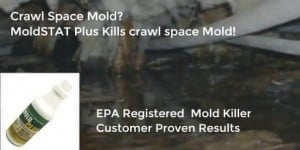 Crawl Space Mold Removal with MoldStat Plus
